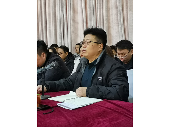 Tangshan Jinsha kompaniyasi Yangi yil boshlanish yig'ilishini o'tkazdi